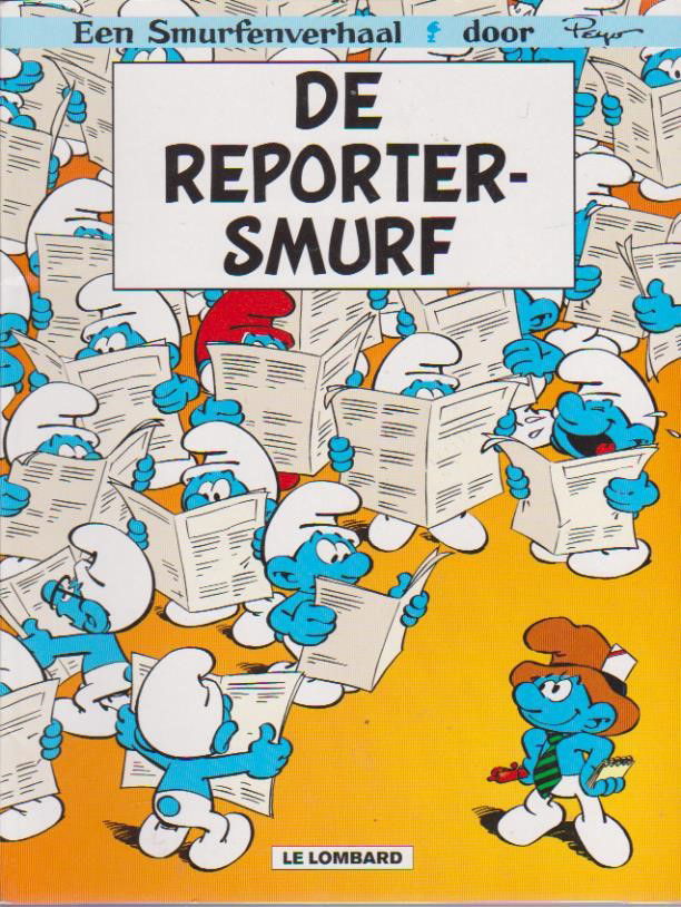 Smurfen 23 De reporter-smurf - nr. 1
