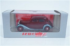 1:43 Vitesse 160 Mercedes 170V Berline Bordeaux silver