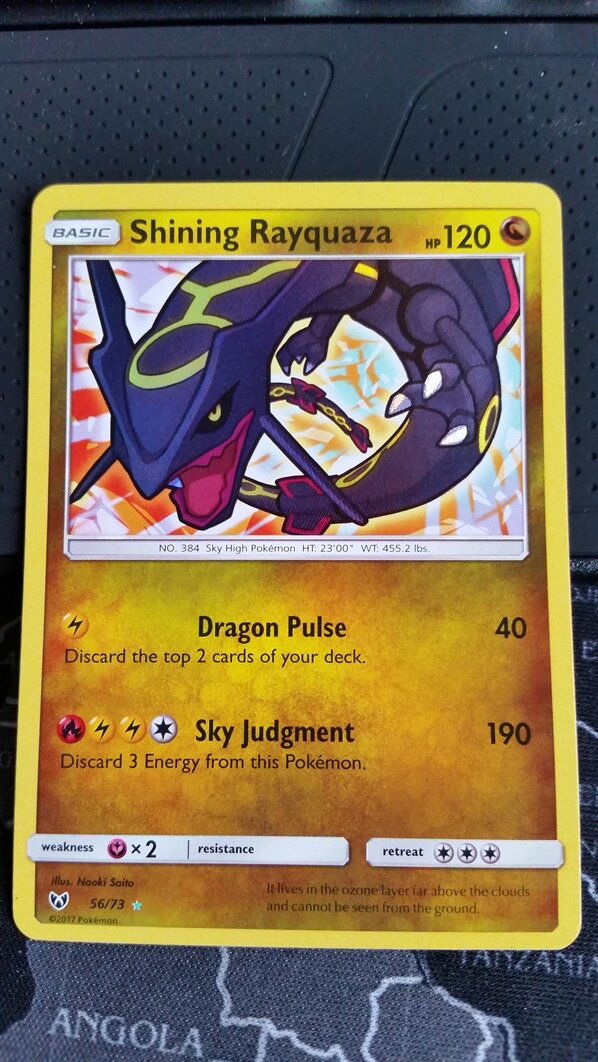 Shining Rayquaza 56/73 Shining Legends nearmint 7 - nr. 1