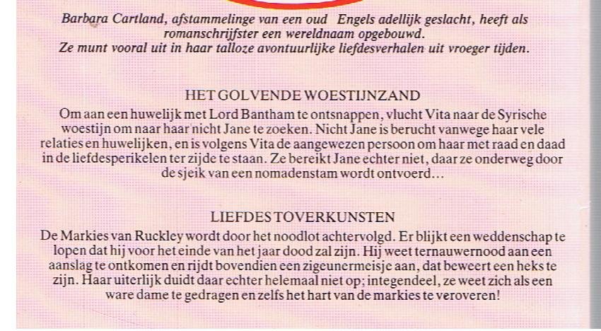 Barbara Cartland = Omnibus 6 - pocket - Afbeelding 2