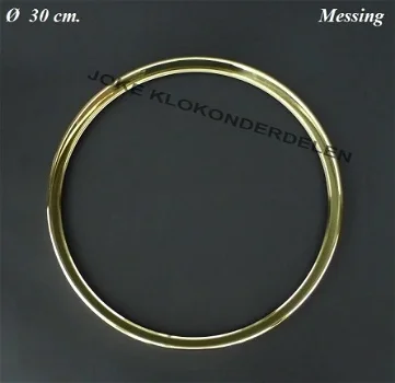 = Wijzerplaat ring = staande klok =31021 - 0