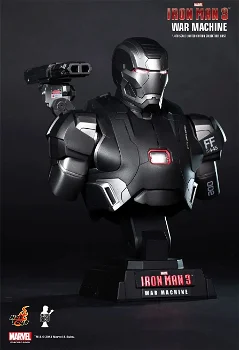 Hot Toys Iron Man 3 War machine 1/4 Collectible Bust HTB10 - 0