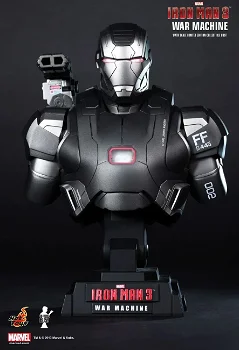 Hot Toys Iron Man 3 War machine 1/4 Collectible Bust HTB10 - 2