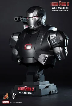Hot Toys Iron Man 3 War machine 1/4 Collectible Bust HTB10 - 4