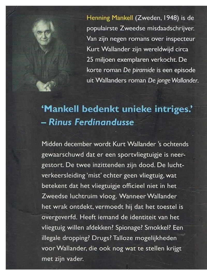 Henning Mankell = De piramide - Afbeelding 2