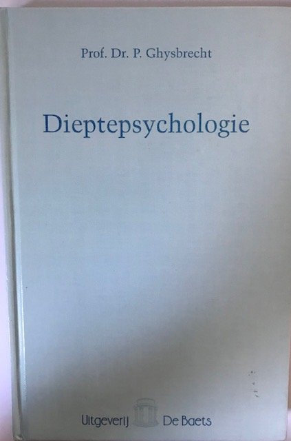 Dieptepsychologie, Prof.Dr.Paul Ghysbrecht - nr. 1