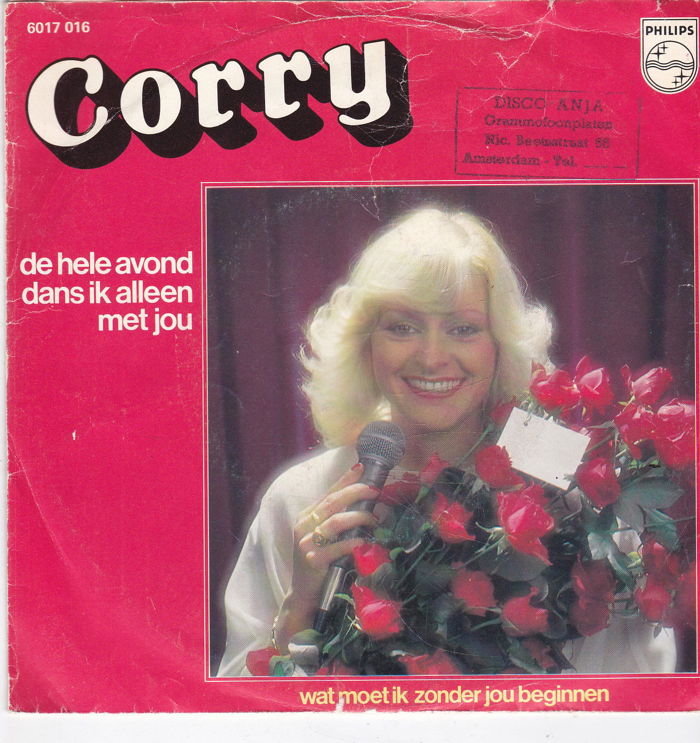 Single Corry Konings - De hele avond dans ik alleen met jou - nr. 1