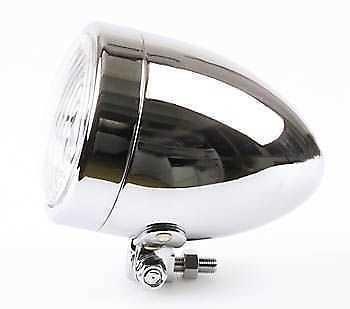 Koplamp Bullet Long Chroom - nr. 1