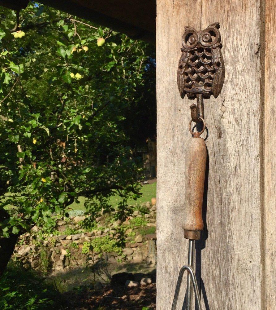 Garderobe haak op basis van een uil-uil-haak-kapstok - Afbeelding 4