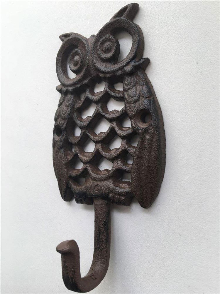 Garderobe haak op basis van een uil-uil-haak-kapstok - Afbeelding 6