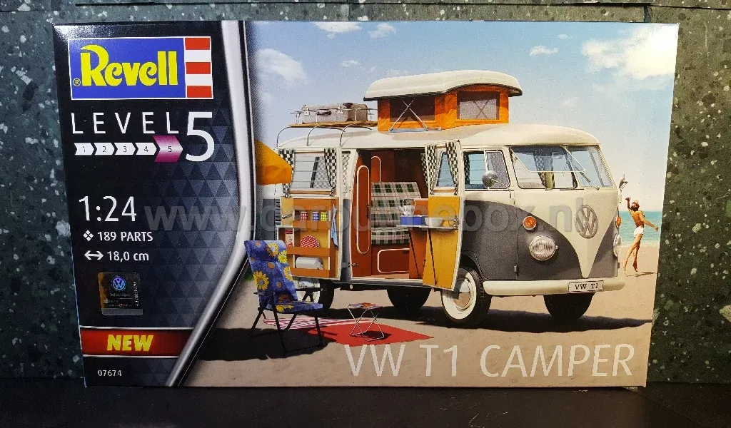 VW volkswagen T1 Camper 1:24 Revell - nr. 1