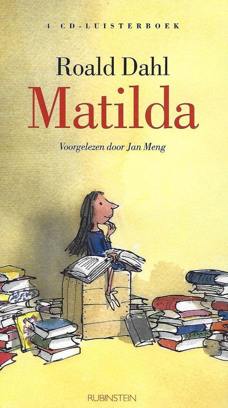 Roald Dahl - Matilda (4 CD Luisterboek) Longsleeve Nieuw/Gesealed - nr. 1