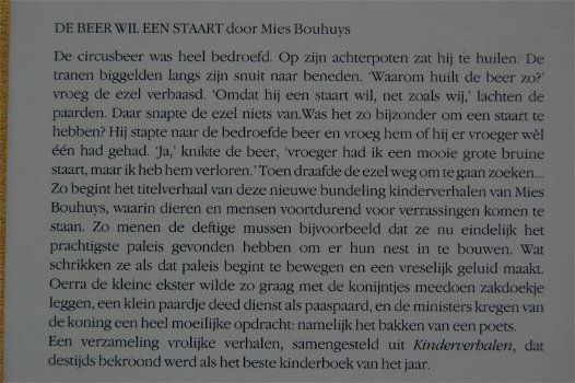 Mies Bouhuys: De beer wil een staart - 1