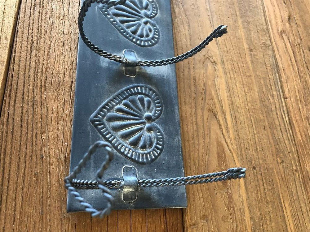 Kapstok element "love" zink, 5 haaks-ophanging handoek - Afbeelding 3