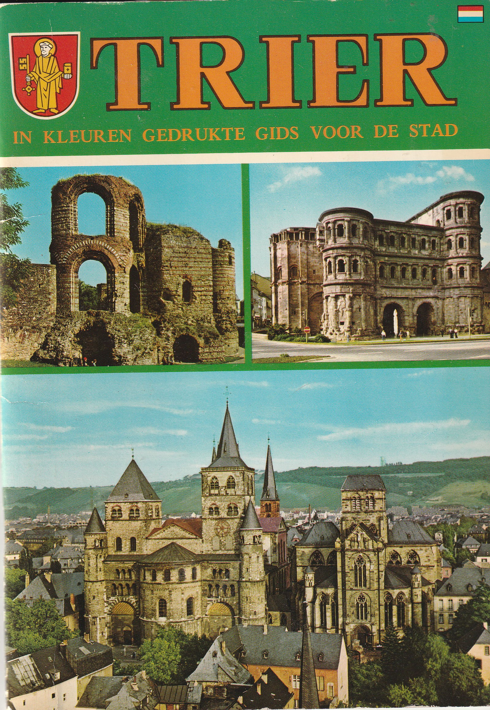 Trier in kleuren gedrukte gids voor de stad - nr. 1