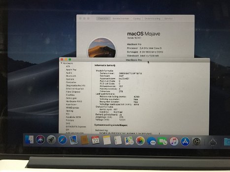 MacBook Pro Core i5-4258u 2.4Ghz 13inch Late 2013 8Gb 128SSD - 5