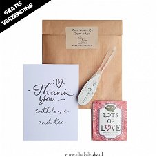 Thee cadeaupakketje even genieten - gratis verzending!