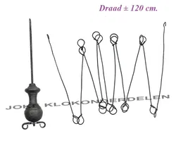 = Comtoise slingerklootje + luxe draad =43357
