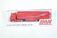 1:87 AMW 5841-2 Volvo FH12 truck & trailer rood