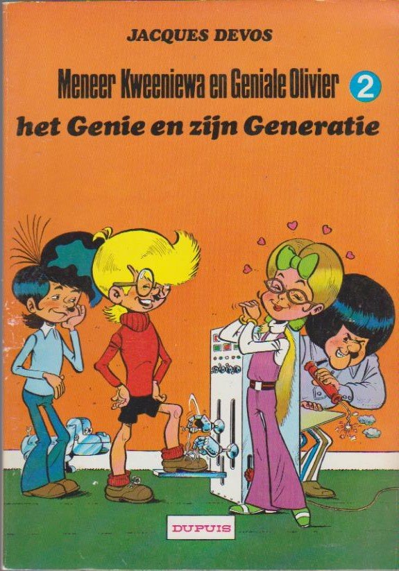 Meneer Kweeniewa en geniale Olivier 2 Het genie en zijn generatie - nr. 1