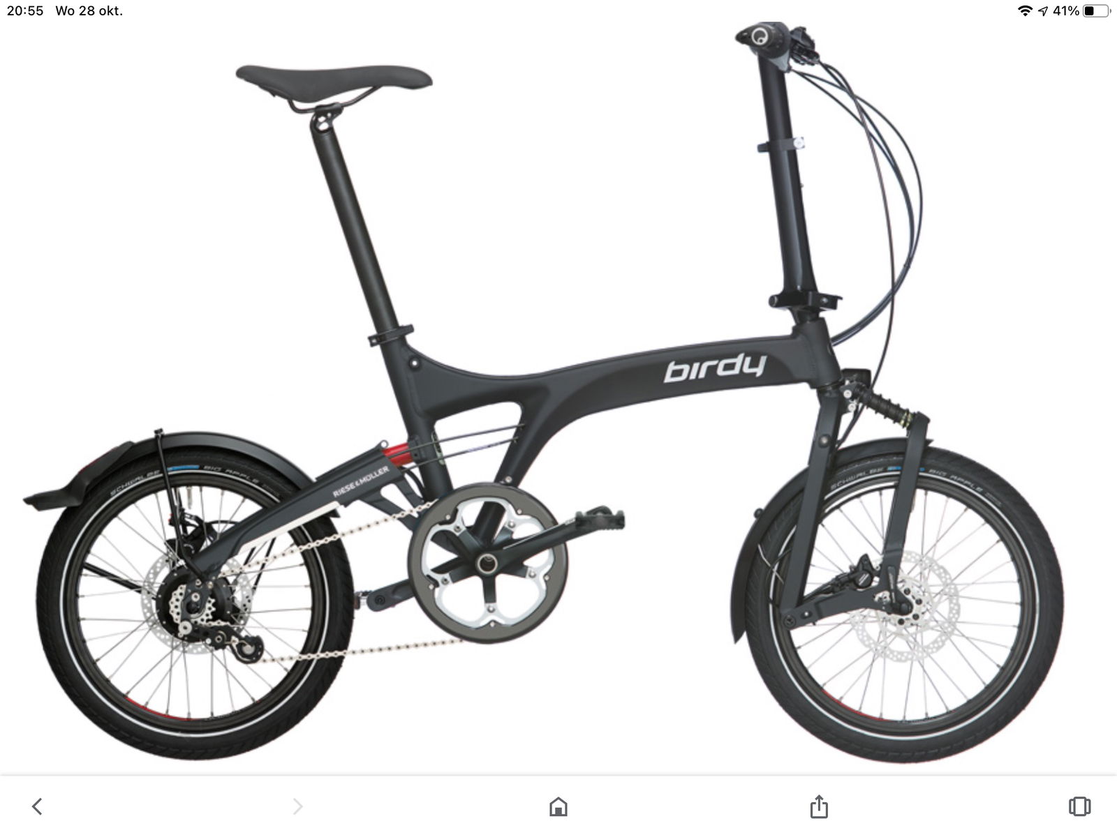 Gezocht Gevraagd 1 of 2 Brompton of Birdy Müller Vouwfietsen met Rohloff Naaf - nr. 1