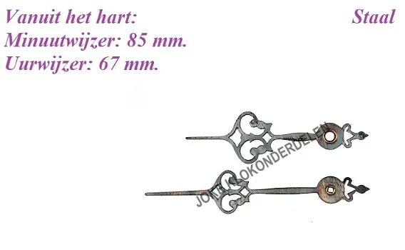 = Wijzers = Gewicht regulateur =43542 - 0