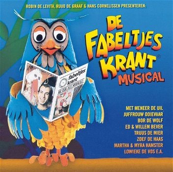 De Fabeltjeskrant ‎– De Fabeltjeskrant Musical (CD) Nieuw/Gesealed - 0