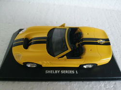 1:43 Maxi Car Shelby Series 1 geel