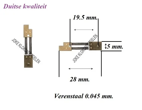 = Slingerveer = Franse pendule =435510 - 0