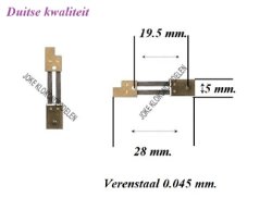 = Slingerveer = Franse pendule =43551