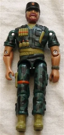 Actiefiguur LANARD, THE CORPS, Large Sarge (v3) Serie 4, 1996.(Nr.1)