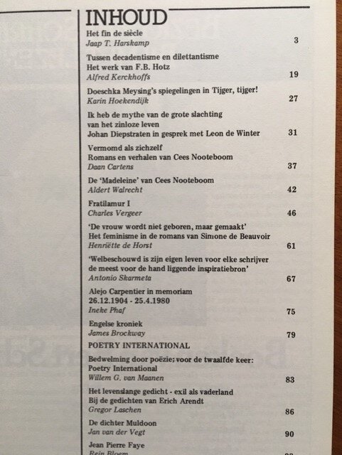Bzzlletin 87 - Poetry International 1981 - Afbeelding 2