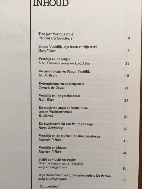 Bzzlletin 93 - Simon Vestdijk - Afbeelding 2
