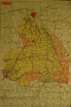 provincie puzzel Drenthe - 1