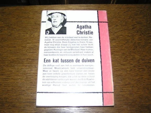 Een kat tussen de duiven van Agatha Christie. - Afbeelding 2