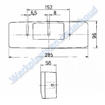 Jokon achterlicht Links /BBS(K)N 496 L - 1