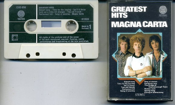 Magna Carta Greatest Hits 12 nrs cassette 1979 ZGAN - 0