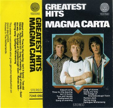 Magna Carta Greatest Hits 12 nrs cassette 1979 ZGAN - 1