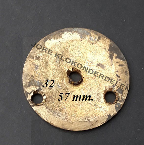 = Binnenplaatje wijzerplaat =43553 - Afbeelding 2