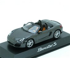 1:43 Minichamps Porsche Boxster S 981 2015 achatgrijs