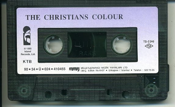 The Christians Colour 9 nrs vassette 1990 ZGAN - 5