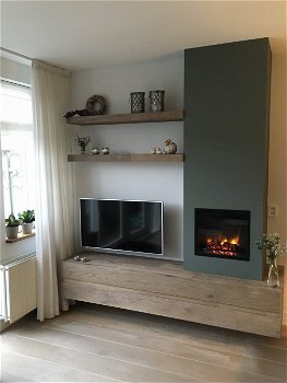 Inbouw Aardgas/ propaangas Haard Gashaard Gaskachel Maatwerk - 5