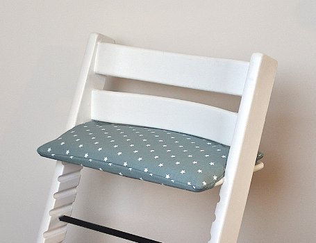 Gecoate stoelverkleiner kussens voor de stokje tripptrapp kinderstoel - 2