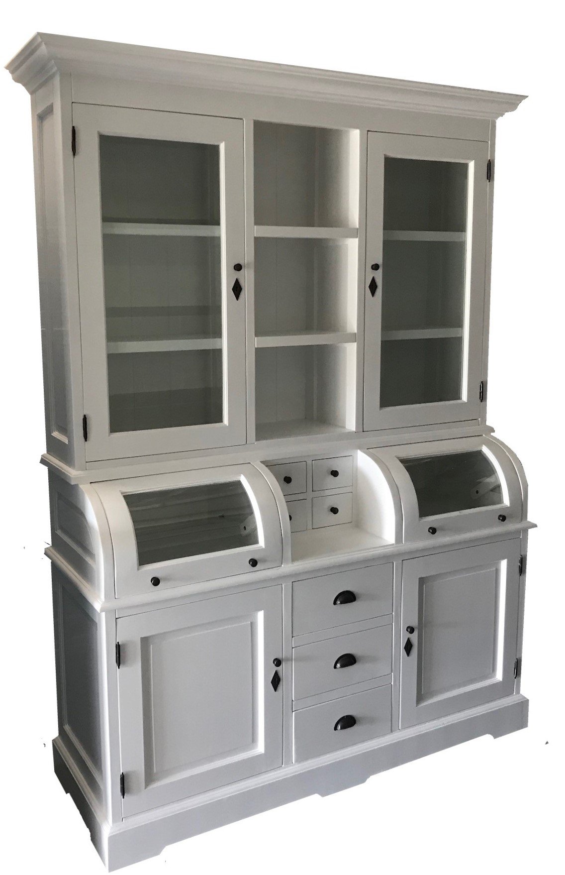 Buffetkast Bastiaan bolle kleppen wit 150 x 210cm - nr. 1
