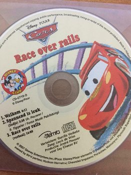 Walt Disney Boekenclub - Cars Race Over Rails (CD) Luisterboek - 0