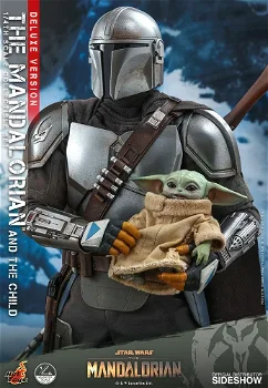 HOT DEAL - Hot Toys The Mandalorian and The Child Quarter Scale Deluxe QS017 - 4