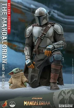 HOT DEAL - Hot Toys The Mandalorian and The Child Quarter Scale Deluxe QS017 - 5