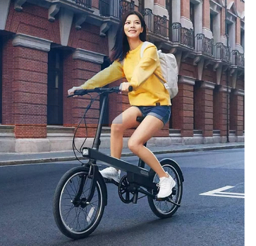 QiCYCLE TDP02Z Electric Bike 20 Inch Tires 180W Motor Up To 40km Range Integrated - 3