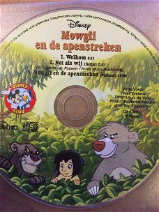 Walt Disney Boekenclub – Mowgli En De Apenstreken (CD) Luisterboek