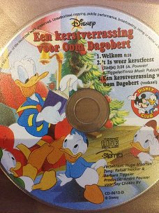 Walt Disney Boekenclub – Een Kerstverrassing Voor Ome Dagobert  (CD) Luisterboek
